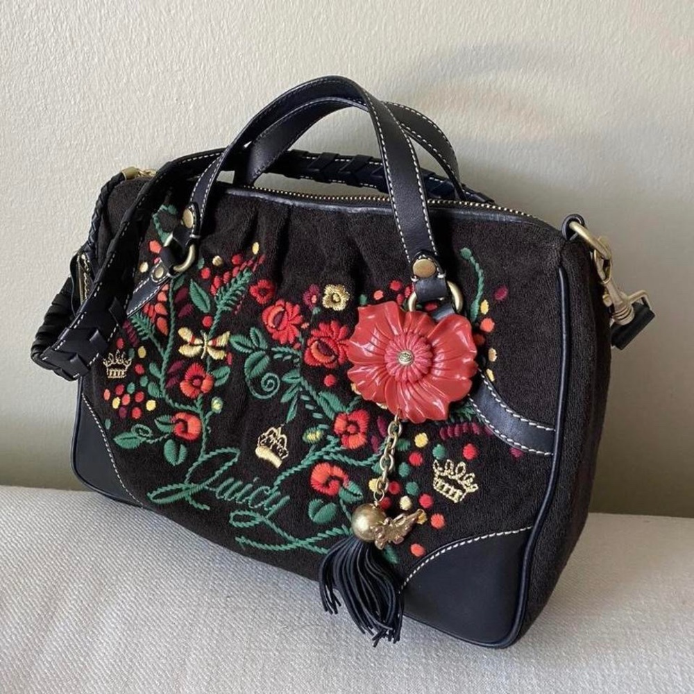 Vintage Juicy couture velour bag